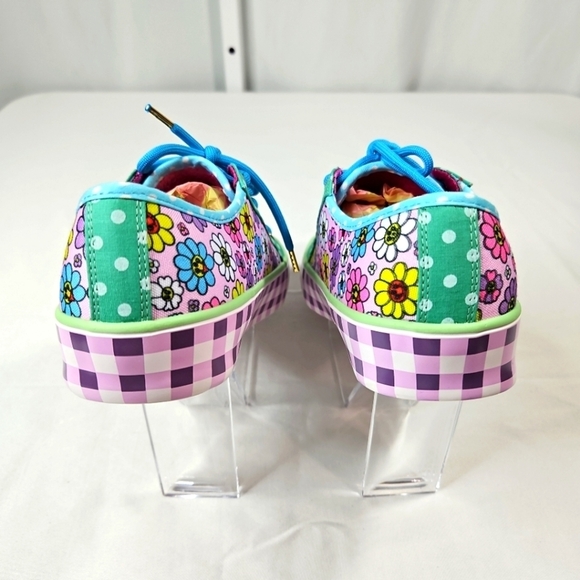 Irregular Choice Gingham Surprise Pink Sneakers Size 41 Brand New! - Picture 9 of 9